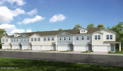 New construction Townhouse house 414 Cherry Elm Dr, St. Augustine, FL 32092 - image