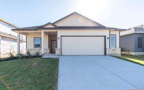 New construction Single-Family house 413 Lina Way, Seguin, TX 78155 Frio- photo 0