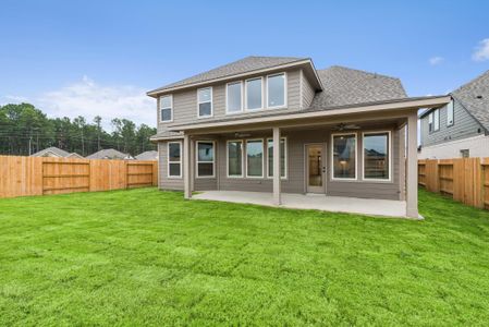 New construction Single-Family house 21439 Mountain Haya Trl, Tomball, TX 77377 plan Balcones - 40' Premier Smart Series - image