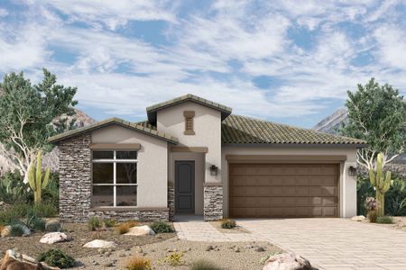 New construction Single-Family house 36011 N Barrel Aged Dr, San Tan Valley, AZ 85140 plan The Passito - image