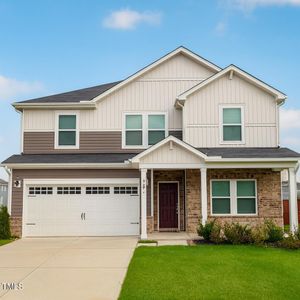 New construction Single-Family house 3904 Leeson Trl, Raleigh, NC 27616 plan Chatham - image