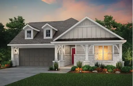 New construction Single-Family house 121 Farming Grv, Boerne, TX 78006 plan Arlington - image