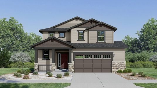 New construction Single-Family house 1814 Crested Lark St, Fort Collins, CO 80528 plan Tabor - image