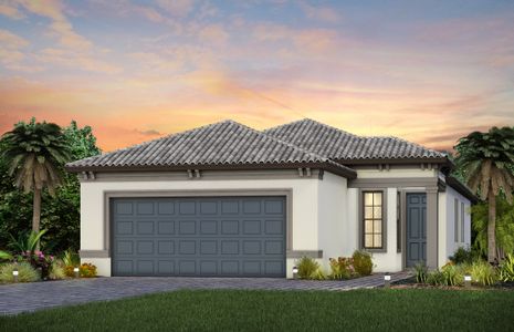 New construction Single-Family house 1729 Terreno Blvd, Naples, FL 34120 plan Flagstone - image