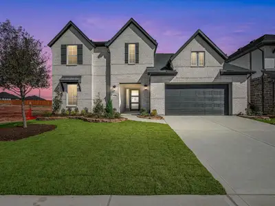 New construction Single-Family house 8011 Sunny Ridge Dr, Fulshear, TX 77441 plan Barnhart - image
