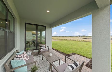 New construction Single-Family house 609 Oasis Lake Pl, Lehigh Acres, FL 33936 plan Chapman - image