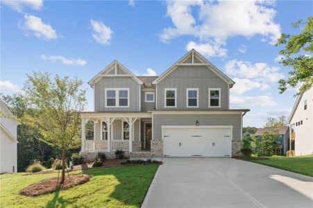 New construction Single-Family house 373 Riverwood Pass, Dallas, GA 30157 plan The Willow B - image