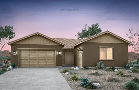 New construction Single-Family house 37257 N Lambrusco Rd, San Tan Valley, AZ 85140 plan Coventry II - image