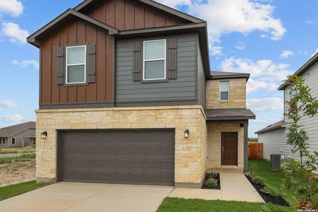 New construction Single-Family house 15463 Lonehollow Lk, San Antonio, TX 78253 plan Frederick - 2260 - image