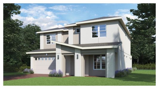 New construction Single-Family house 5242 Buttonsage Dr, St. Cloud, FL 34772 Woodmere II- photo 0