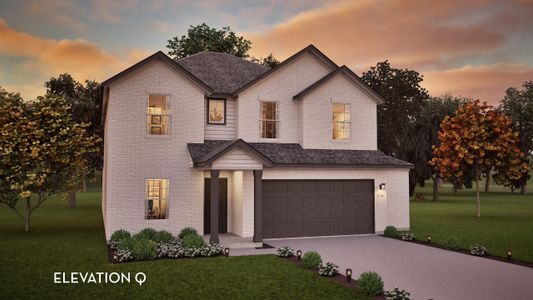 New construction Single-Family house 7300 Poplar Dr, Argyle, TX 76226 plan Concho - image