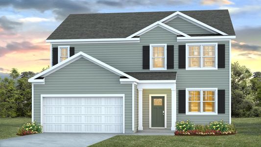 New construction Single-Family house 1747 Travor St, Navassa, NC 28451 plan Elle - image