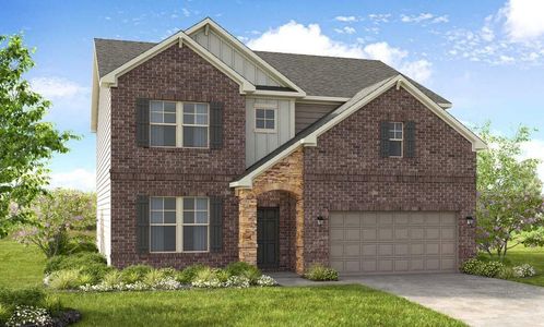 New construction Single-Family house 3994 Alderstone Drive, Flowery Branch, GA 30542 Ingram- photo 0