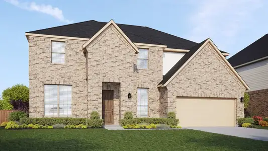New construction Single-Family house 401 Granbury Ave, Shady Shores, TX 76208 plan Brown - image