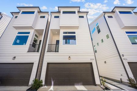 New construction Single-Family house 303 Marcella St, Unit F, Houston, TX 77091 - image