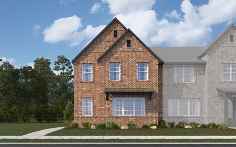 New construction Townhouse house 4565 Lamplights Drive, Celina, TX 75078 - photo 0