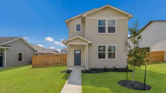 New construction Single-Family house 216 Puerto Plata Ave, Bastrop, TX 78602 plan The Blanco - image