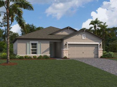 New construction Single-Family house 12165 Hilltop Farms Drive, Dade City, FL 33525 Sentinel- photo 0