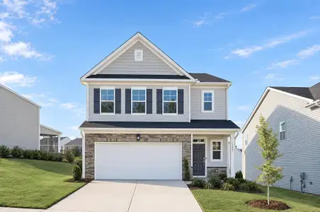 New construction Single-Family house 1545 Maple Branch Cir, Graham, NC 27253 plan Spencer - image
