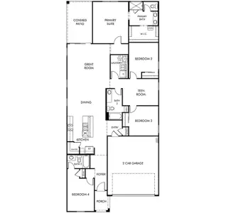 New construction Single-Family house 15644 W El Cortez Pl, Surprise, AZ 85387 plan Jubilee - image