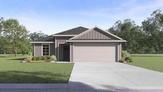 New construction Single-Family house 1281 Wilkins Valley St, Brenham, TX 77833 plan Abbot - image
