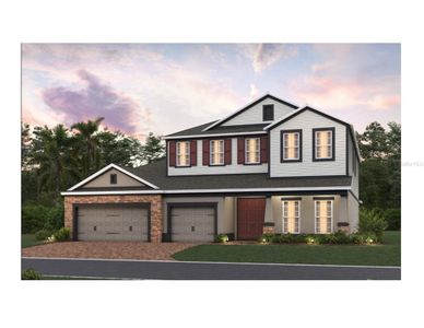 New construction Single-Family house 2430 Francisco Art Ct, Oviedo, FL 32765 Tradewinds Fl- photo 0