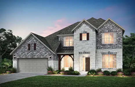 New construction Single-Family house 11153 Abbotsbury Rd, Fort Worth, TX 76052 plan Lawson - image