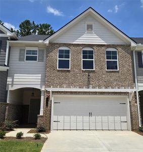 New construction Townhouse house 702 Sundial Lane, Mableton, GA 30126 Jasper- photo 0