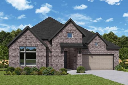 New construction Single-Family house 6623 Stone Terrace Dr, Manvel, TX 77578 plan The Begonia - image