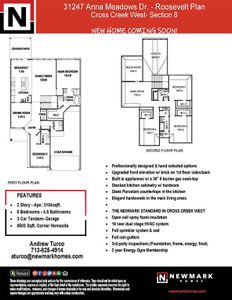 New construction Single-Family house 31247 Anna Meadows Dr, Fulshear, TX 77441 Roosevelt- photo 0