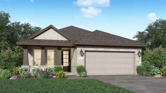 New construction Single-Family house 27250 Wheat Falls Ln, Hockley, TX 77447 plan Austen - image