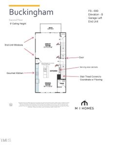 New construction Townhouse house 2364 Bay Minette Station Sta, Apex, NC 27502 Buckingham - Front Entry Townhomes- photo 2 2