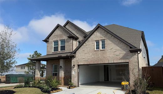 New construction Single-Family house 7734 Clover Gully Ln, Katy, TX 77493 Medina- photo 1 1