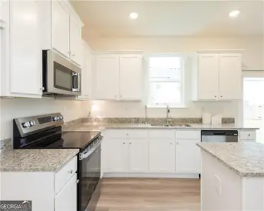 New construction Townhouse house 1577 Aiden Wy, Unit 39, Conyers, GA 30013 plan Linton - image