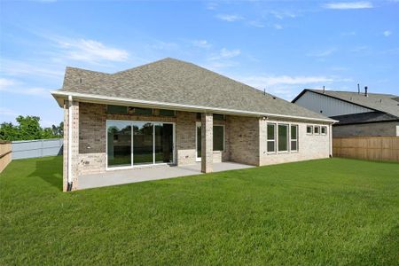 New construction Single-Family house 7914 River Bluet Pl, Fulshear, TX 77441 plan Granbury - image