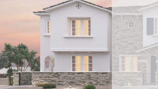 New construction Townhouse house 13975 W Luke Pkwy, Unit 106, Surprise, AZ 85374 plan The Delaney - image