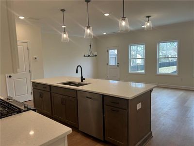 New construction Townhouse house 405 Carrera Ln, Acworth, GA 30102 Brooks A- photo 4 4