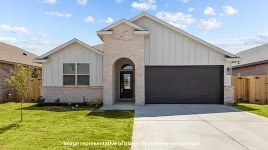 New construction Single-Family house 7407 Red Rock Ln, Midland, TX 79707 plan BLANCO - image