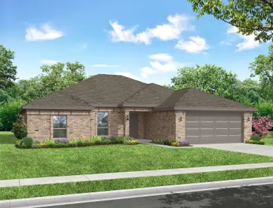New construction Single-Family house 1240 Clubhouse Dr, Burleson, TX 76028 plan Cromwell II - image