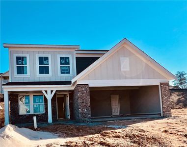 New construction Single-Family house 211 Sage Woods Wy, Dallas, GA 30132 Wesley- photo 0