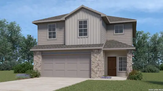 New construction Single-Family house 5027 Fannin Crane, San Antonio, TX 78245 plan The Emma - image