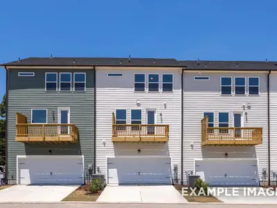 New construction Townhouse house 405 Bahia Dr, Knightdale, NC 27545 plan The Mitchell Interior - image