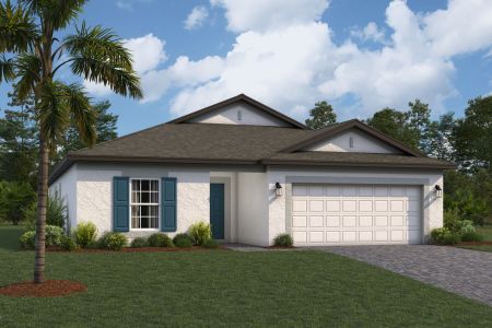 New construction Single-Family house 12885 Castle Oaks Dr, Hudson, FL 34669 Maui- photo 0 0