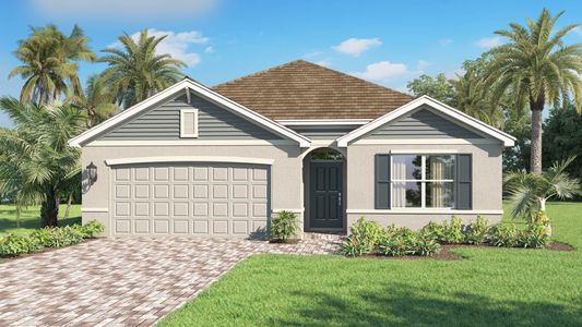 New construction Single-Family house 9034 Venetian Sq, Vero Beach, FL 32966 plan Cali - image