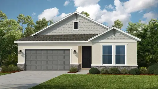 New construction Single-Family house Port St. Lucie, FL 34987 plan Carlsbad - image