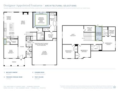 New construction Single-Family house 1952 Harmony Rd, Spring Hill, TN 37174 plan Kinnard Fairview - image 4