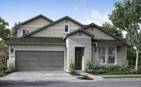 New construction Single-Family house 9408 Hamadryas Dr, Austin, TX 78744 plan Chambray - image