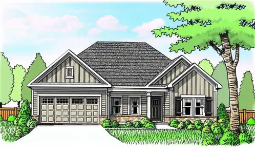 New construction Single-Family house Loganville, GA 30052 plan The Everett - image