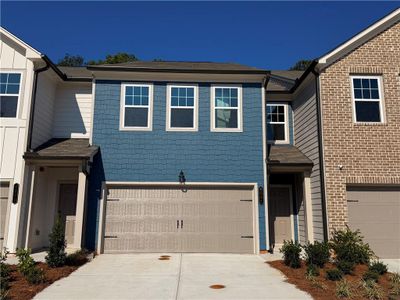 New construction Townhouse house 6607 Wyndale Dr, Douglasville, GA 30135 plan Marigold - image
