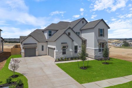 New construction Single-Family house 820 S Hemingway Lp, Liberty Hill, TX 78628 plan Hallsburg - image